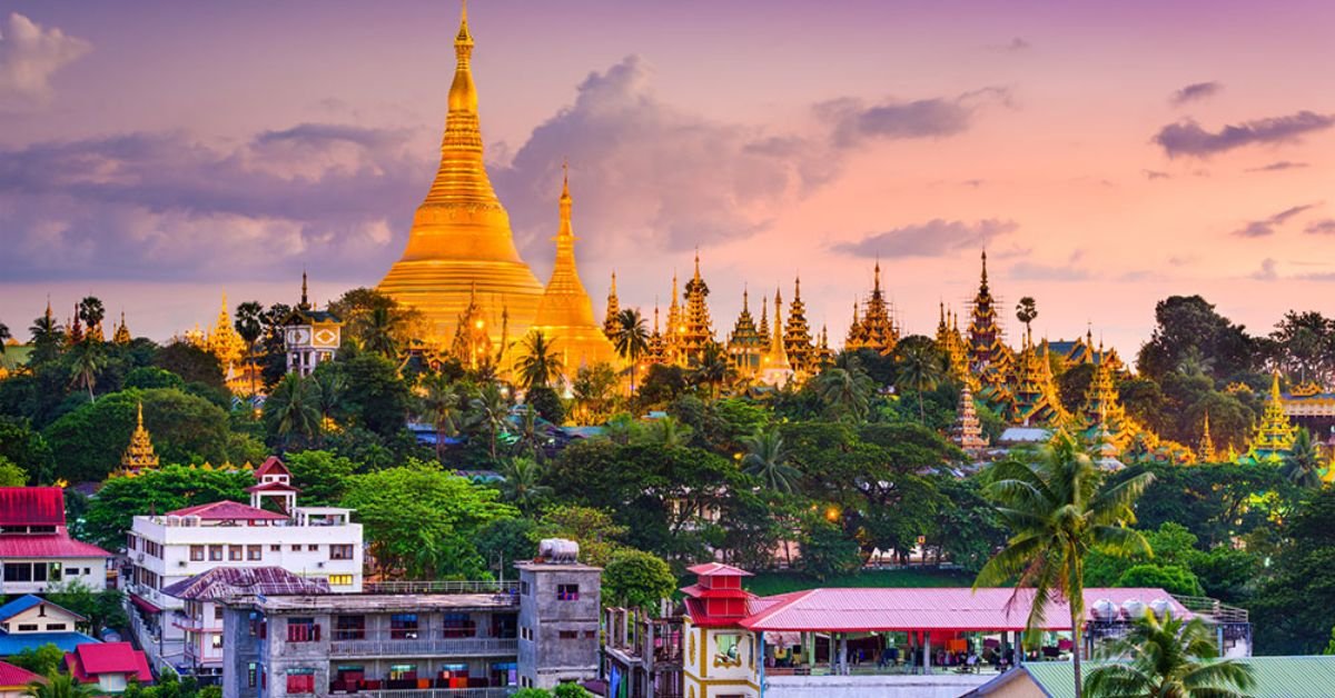Bangkok Airways Yangon Airport Office in Myanmar